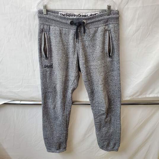 The Superdry Orange Label Co. Slim Fit Grey Sweatpants Size M image number 1