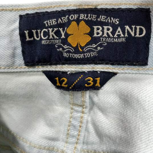 Women’s Lucky Brand Sienna Slim Boyfriend Jeans Sz 12/31 image number 3
