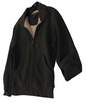 Mens Green Long Sleeve Pockets Sherpa Lined Full Zip Jacket Size Medium image number 2