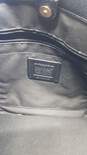 Coach New York Leather Black Tote Bag Purse image number 4