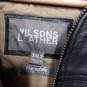 Men’s Wilsons Leather Full-Zip Leather Bomber Jacket Sz 3XLT image number 3