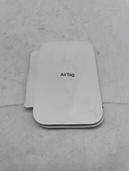 Lot Of 2 Apple iPhone 1st Generation White Air Tags Tracker Not Tested alternative image