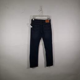 Boys 511 Slim Fit Dark Wash Denim 5 Pocket Design Straight Leg Jeans Size 28X28 alternative image