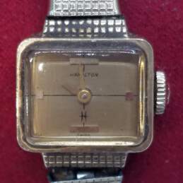Hamilton Swiss 768 Gold Filled 15.5mm Lady's Watch Vintage 14.0g alternative image