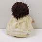 Vintage Cabbage Patch Doll Brown Hair Brown Eyes Yellow Dress image number 3