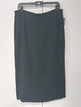 Talbots Petites Women's Black Pencil Midi Skirt Size 16P with Tag alternative image