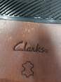 Clarks Men's Brown Leather Boots Size 9M image number 7