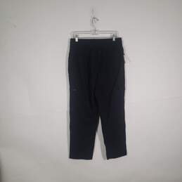 NWT Drawstring Waist Zipper Pockets Straight Leg Sweatpants Size Large alternative image
