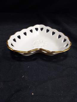 Lenox Heart Shaped Trinket Dish Ring Holder alternative image