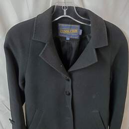 Pendleton Black Coat Jacket Women's Size 8 alternative image