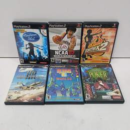 Lot of 6 Sony PlayStation 2 Games alternative image