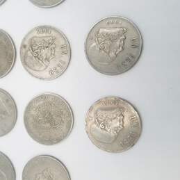 Circa 1970 Un Peso Mexico Coin Bundle 10 Pcs 89.0g alternative image