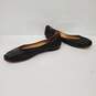 Frye WM's Black Slip-On Ballet Leather Flats Size 9.5 image number 3