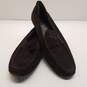 Tod's Brown Suede Driving Penny Loafers Men's Size 9 image number 1