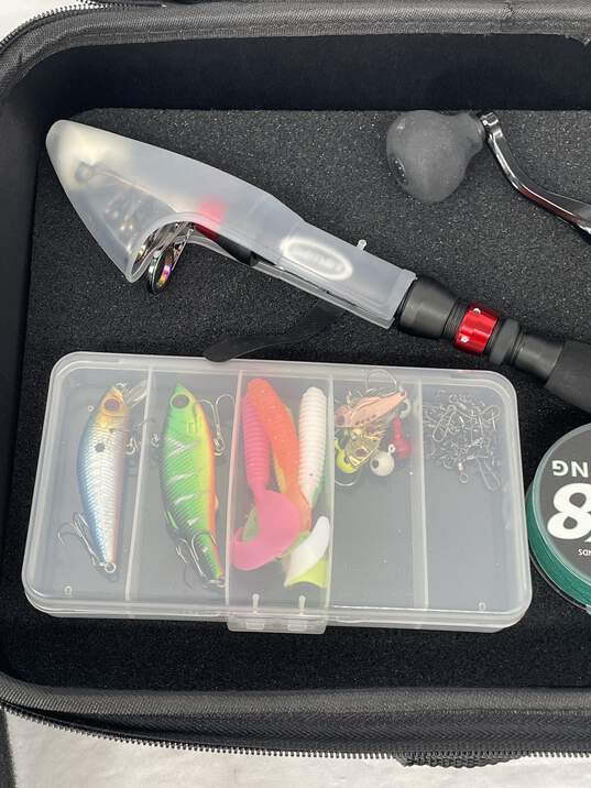 Buy the Ghosthorn Compact Travel Fishing Gear Full Starter Kit W-0552470-A
