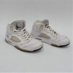 Jordan 5 Retro Metallic White 2015 Men's Shoes Size 8.5 alternative image