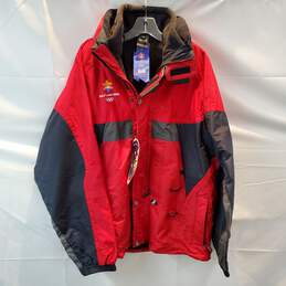 Vintage Marker Mountain Gear Salt Lake 2002 Olympics Coat Jacket NWT Size L