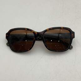 Womens HC8232 Brown Tortoise Frame Brown Lens Adjustable Rectangle Sunglasses
