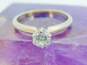 14K White Gold 0.44 CT Diamond Solitaire Ring 1.8g image number 1