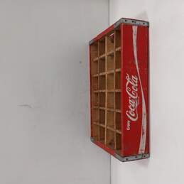 Vintage Coca Cola Wooden Crate Holds 24 Bottles