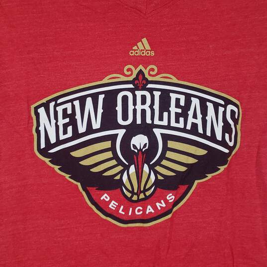 Womens Short Sleeve New Orleans Pelicans Basketball-NBA T-Shirt Size Large image number 3