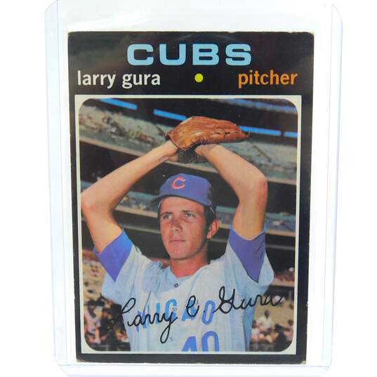 1971 Larry Gura Topps Rookie Chicago Cubs image number 1