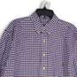 NWT Ralph Lauren Mens Multicolor Plaid Spread Collar Button-Up Shirt Sz XL Tall image number 3