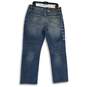 NWT BKE Tyler Mens Blue Denim Medium Wash Relaxed Fit Straight Jeans Size 33x30 image number 2