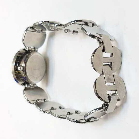NIB Lorus Circluar Silver Tone W/ Crystal Dial Bracelet Watch image number 6