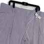 NWT Womens Blue White Signature Fit Pockets Mid Rise Capri Pants Size 24 image number 3