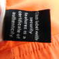 DVF DIANE von FURSTENBERG  SOSIE Orange Sleeveless Button-Down Tie Sash Women's Mini Dress Size 4 with COA image number 10