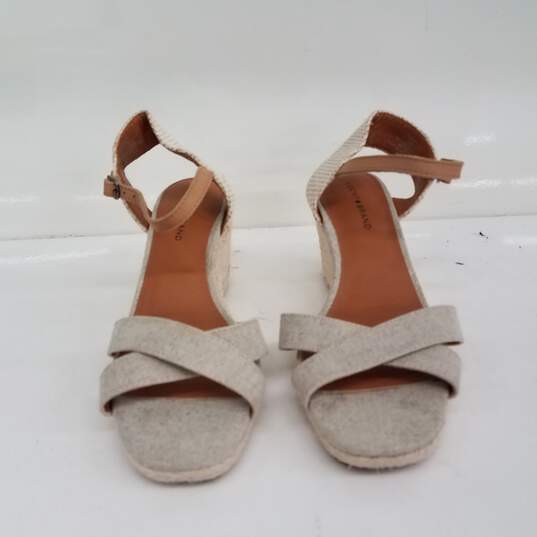 Lucky Brand Maeylee Espadrille Wedge Sandals Size 7M image number 3