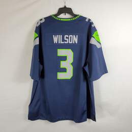 Nike NFL Men Navy Seahawks Jersey #3 Wilson sz XXL alternative image