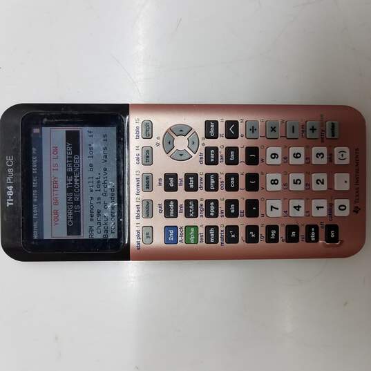 Pink Texas Instruments TI-84 Plus CE Calculator image number 1