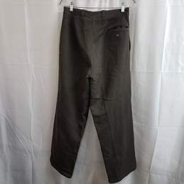 VTG Kumla Konfektions Dark Brown 1950s Military Wool Pants 92L alternative image