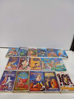 Bundle Of 16 Assorted Disney VHS Movies