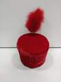 Red Wool Marching Band Hat Size 7 image number 2
