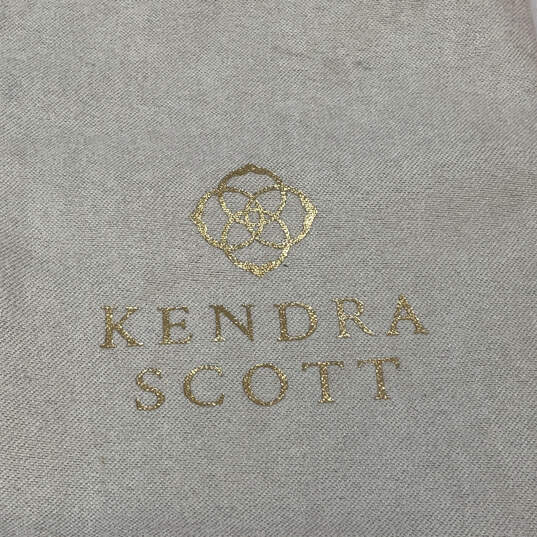 Designer Kendra Scott Lilith Gold-Tone Chain Rock Crystal Pendant Necklace image number 4