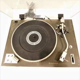 VNTG Kenwood Brand KD-3070 Model Direct Drive Turntable w/ Cables (Parts and Repair) alternative image