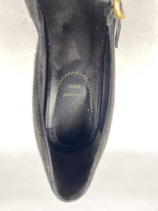 Authentic Yves Saint Laurent Black Pump Heel W 5.5 image number 5