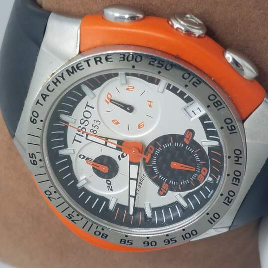 Tissot T-Tracx Chronograph Sapphire Crystal 100M WR Watch W/ C.O.A. image number 3