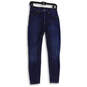 Womens Blue Denim Medium Wash 5-Pocket Design Skinny Leg Jeans Size 6/28R image number 1