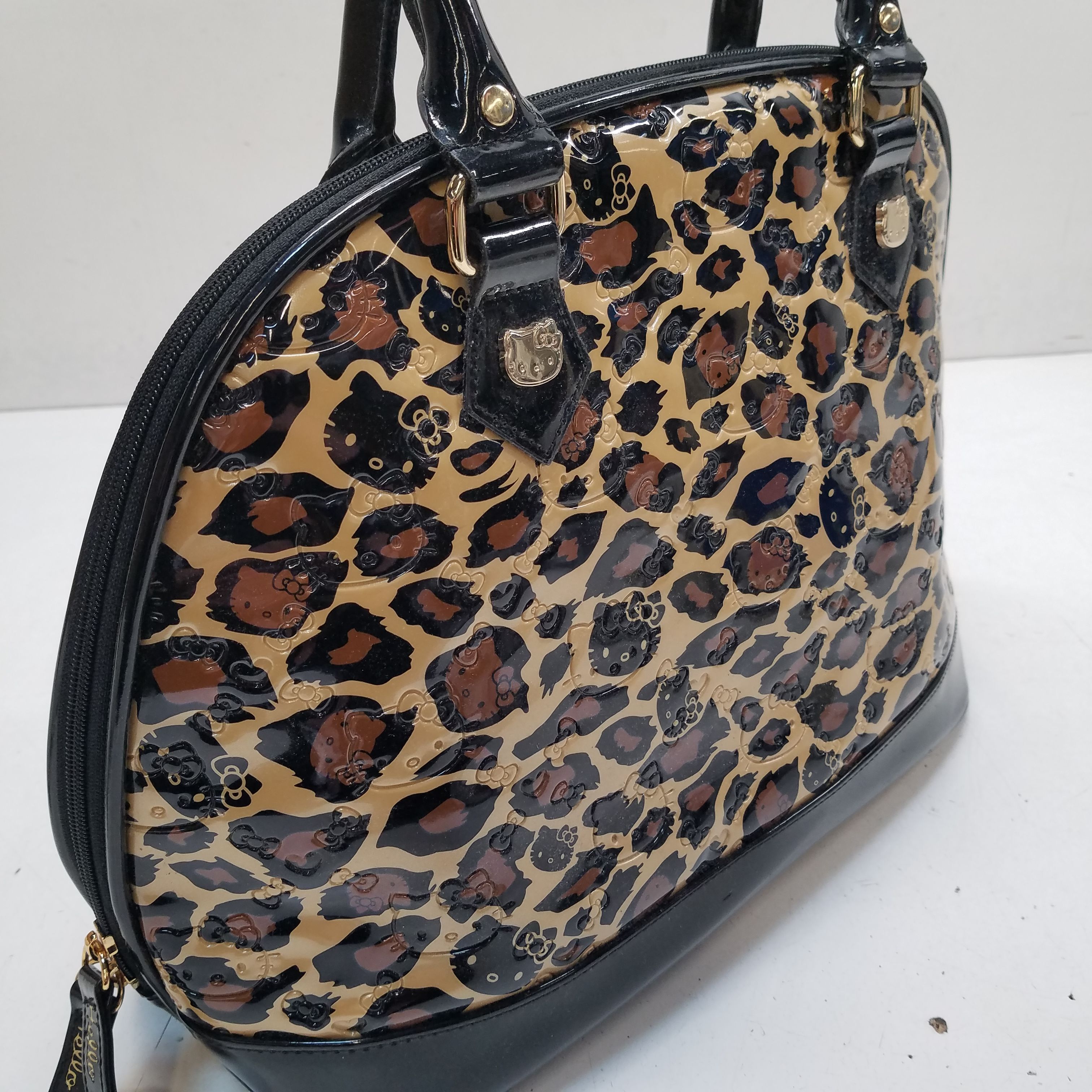 Hello Kitty Leopard Makeup Bag Travel Cosmetic Case - Temu United Arab  Emirates