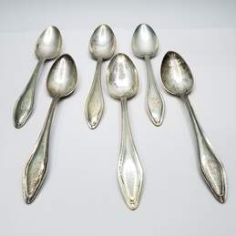 Unbranded Sterling Silver 6in Vintage Spoon Bundle 6pcs 126.2g