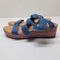 Steve Madden Strappy Bandi Wedge Sandals Denim/Multicolor Size 4 image number 4