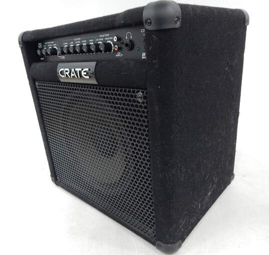 Crate Brand BT25 Model 25-Watts Electric Bass Guitar Amplifier w/ Power Cable image number 2