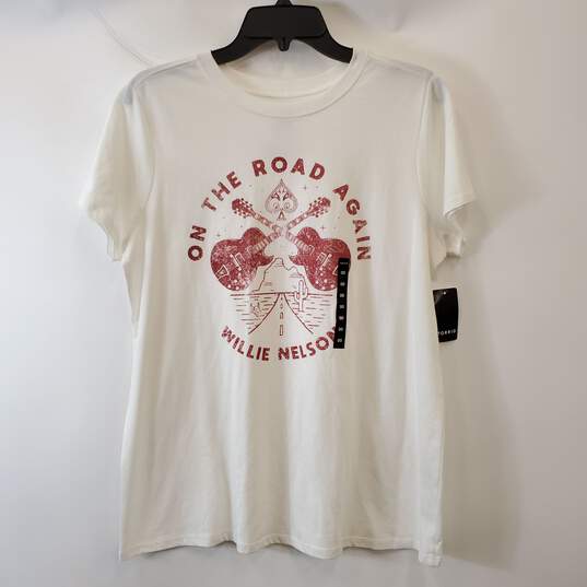 Torrid Zion Roots Wear Women White T-Shirt M NWT image number 2