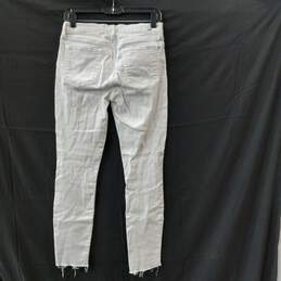 7 For All Mankind White Jeans Size 27 alternative image