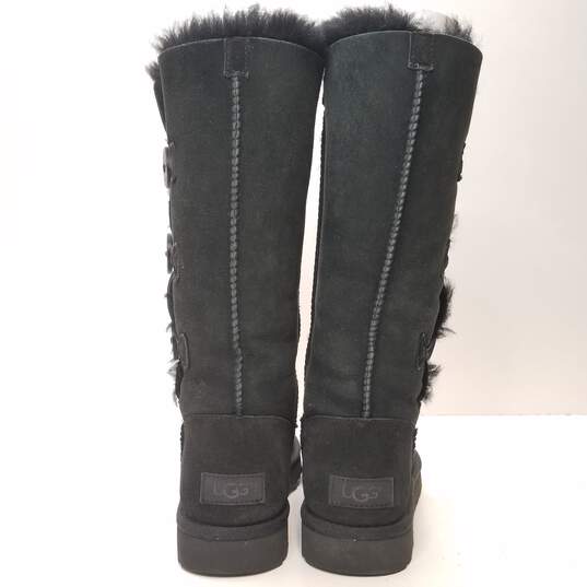 UGG Bailey Button Triplet II Women's Boots Black Size 7 image number 4