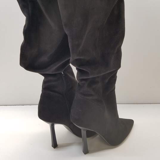 Steve Madden Cynthia Over-the-Knee Pointed Toe Boots Black 9.5 image number 2